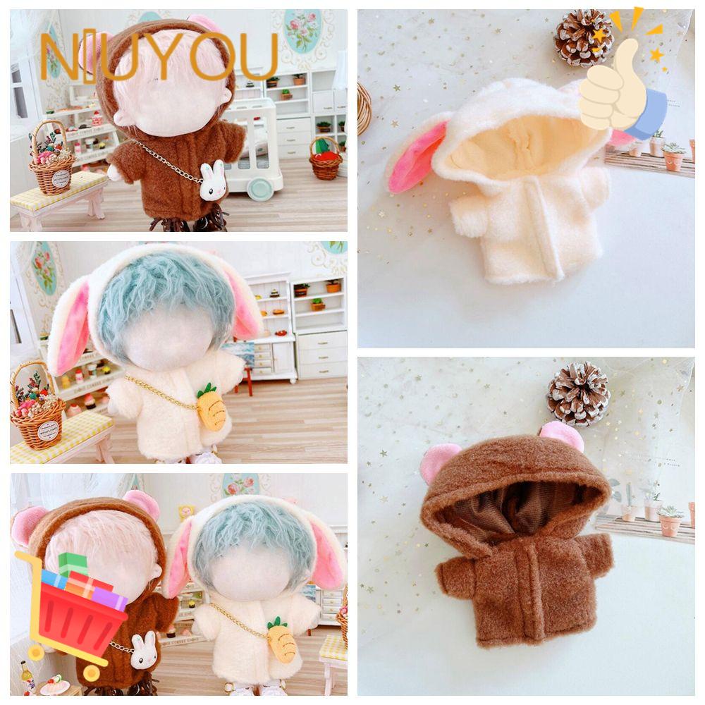 Quần Áo Mini 20cm Cho Búp Bê Gấu / Thỏ DIY