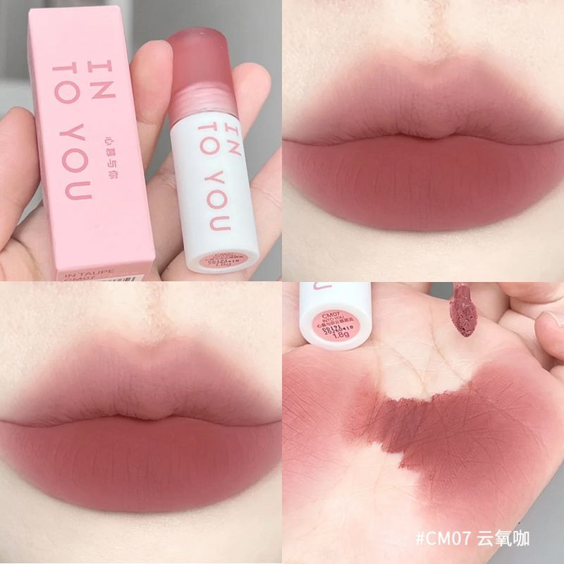 INTO YOU Son Môi Chất Nhung Màu Lì Không Phai Không Dính Ly 03 #