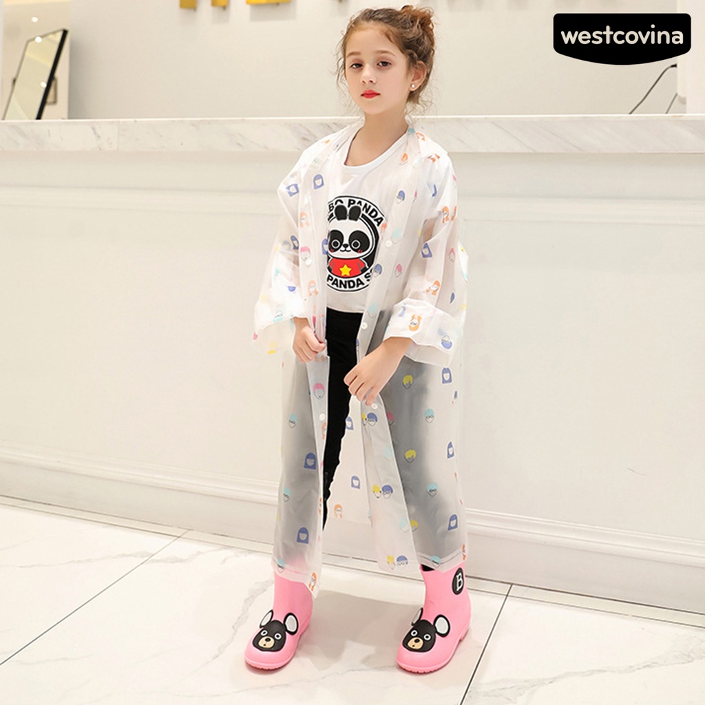 [COD]☁Áo Mưa Trong Suốt Có Mũ Trùm Chống Thấm Nước Có Thể Tái Sử Dụng Cho Các Hoạt Động Ngoài Trời