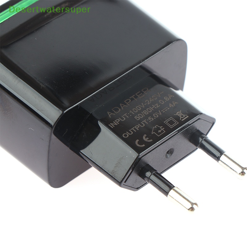 Bộ Sạc Nhanh 4 Cổng USB Tiện Lợi Cho Du Lịch