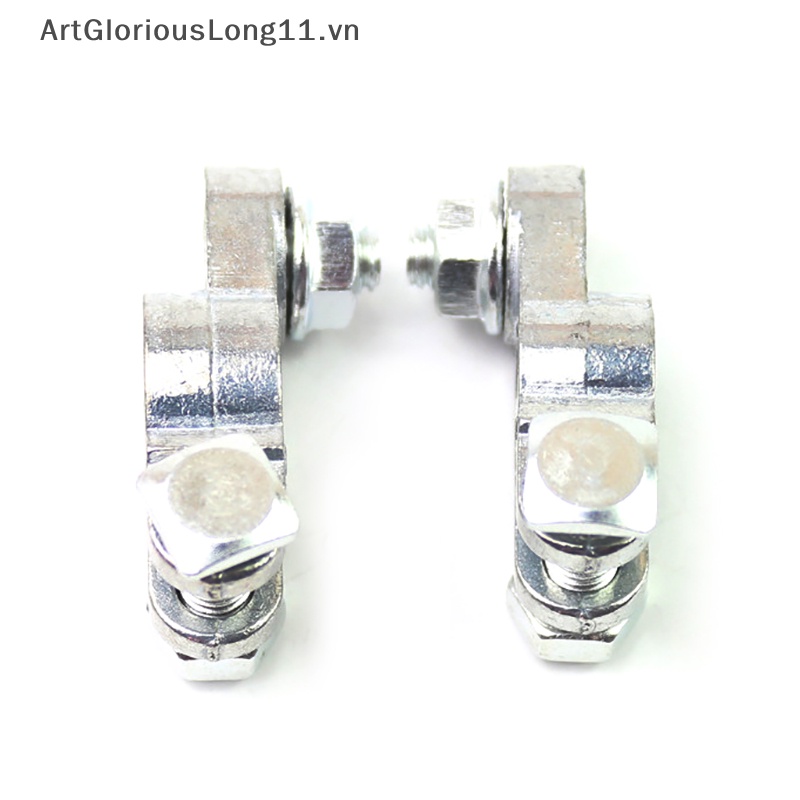 1 Cặp Kẹp Nối Cực Âm &amp; Dương 36A Bằng Hợp Kim Kẽm Có Thể Điều Chỉnh Cho Xe Hơi / Tàu Thuyền / Xe Máy