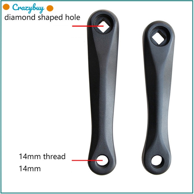 Tay Quay CR 140mm / 152mm 7 / 8 / 9 Bằng Hợp Kim Nhôm Cho Xe Đạp Leo Núi