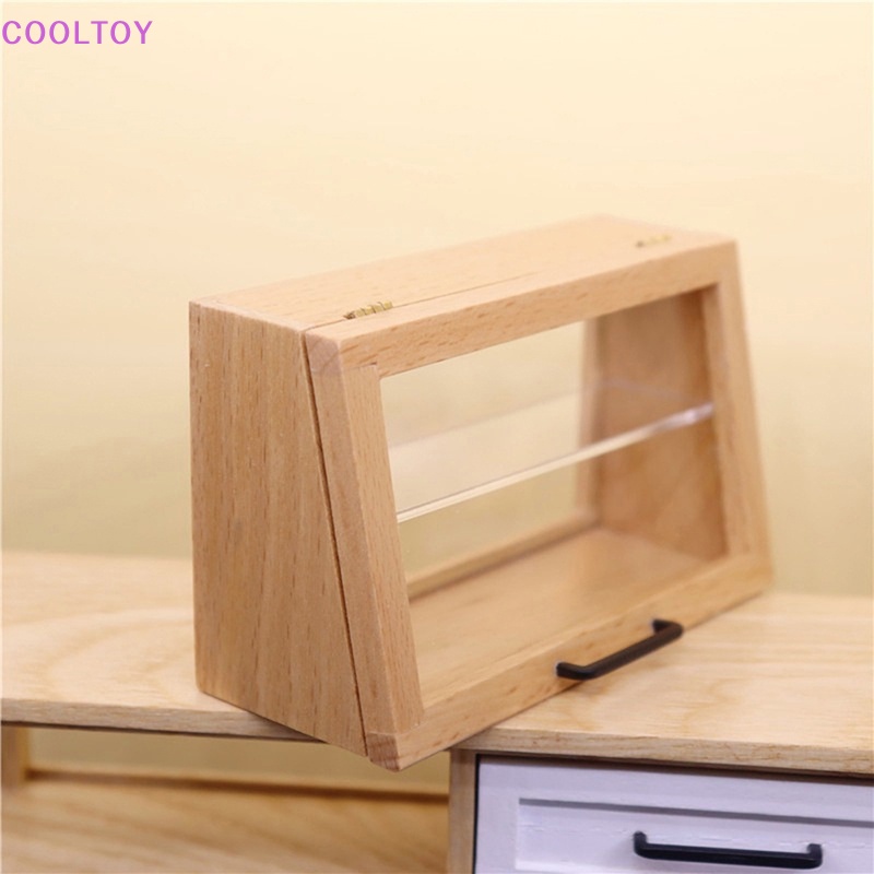 Mô Hình Tủ Trưng Bày Bánh Kem Tỉ Lệ 1: 12 Độc Đáo Trang Trí Nhà Búp Bê