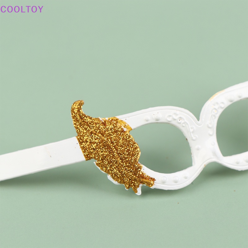 Cooltoy Mặt Nạ Búp Bê Mini Với Lông Vũ Dùng Trang Trí Tiệc Hóa Trang