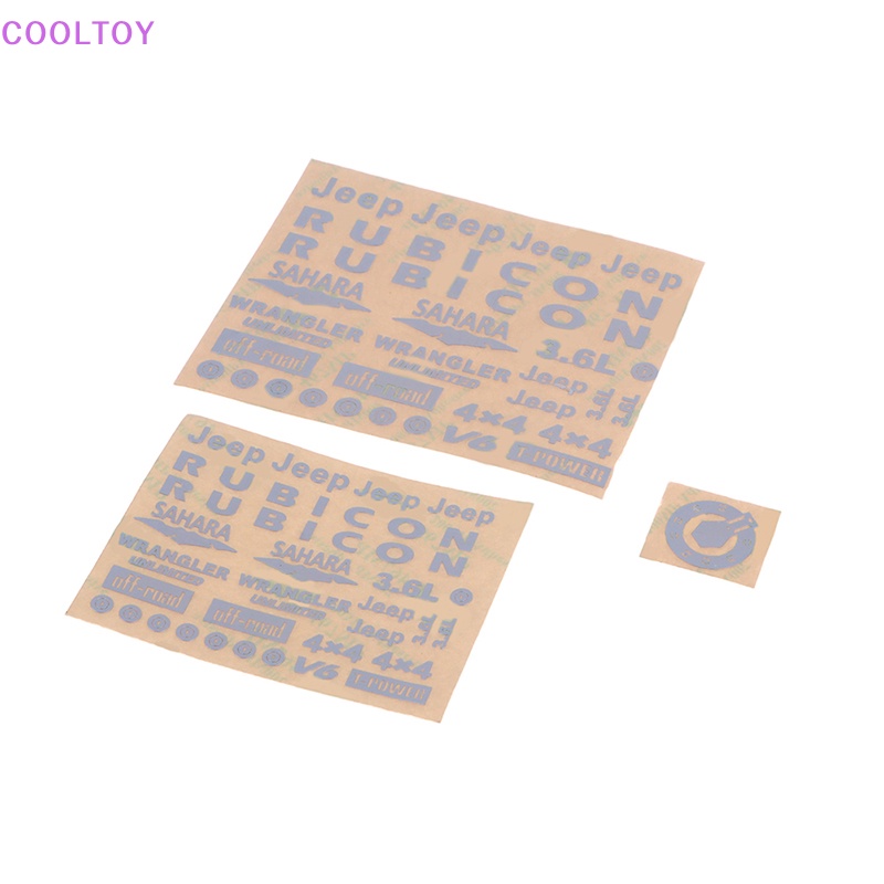 Logo Kim Loại Trang Trí Xe Hơi Điều Khiển Từ Xa SCX10 Trx4 Tỉ Lệ 1 / 10