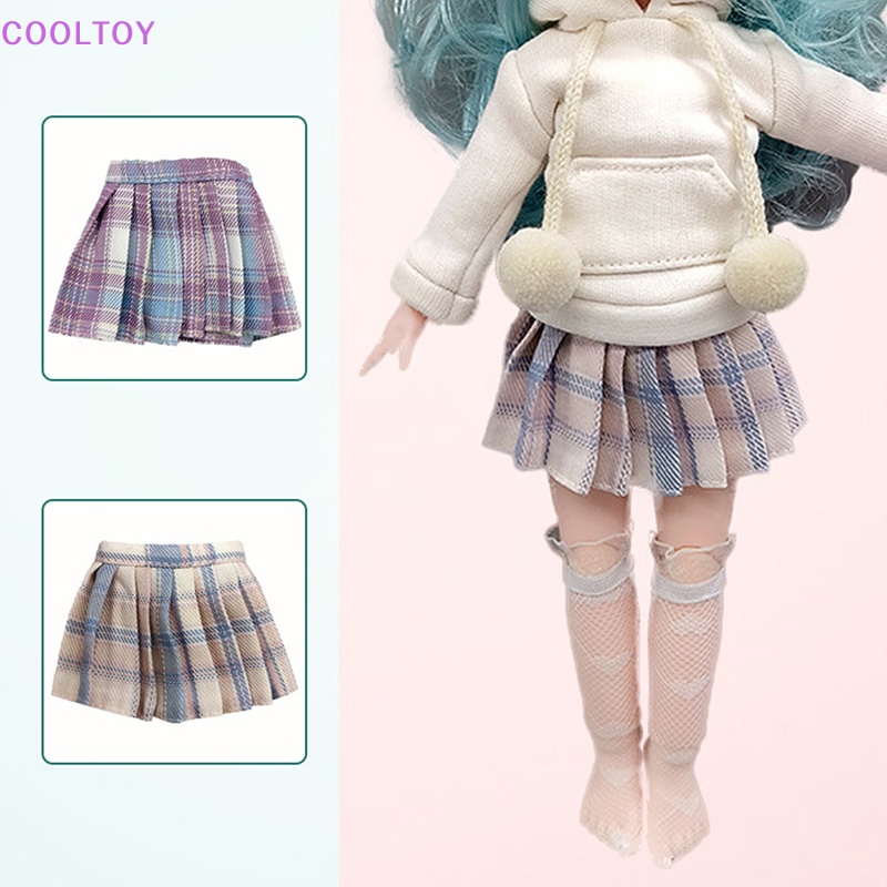 Đầm Xếp Ly Mùa Hè Cho Búp Bê 30cm