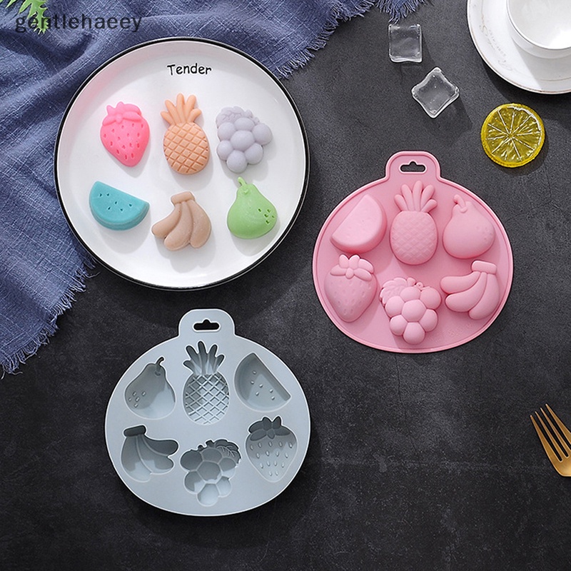 Khuôn Silicone Tạo Hình Trái Cây Trang Trí Bánh