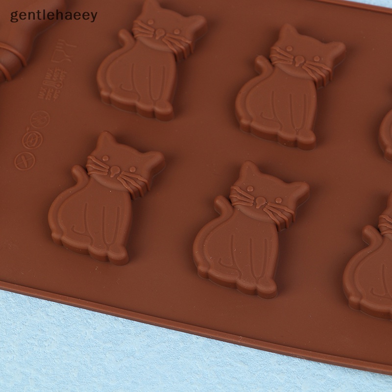 1 Khuôn Làm Bánh 7 Ngăn Hình Mèo Con Đáng Yêu