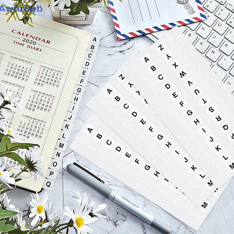 Set 10 Kẹp Giấy Ghi Chú Đánh Dấu Trang Sách Chống Thấm Nước Nhiều Màu Sắc Mới