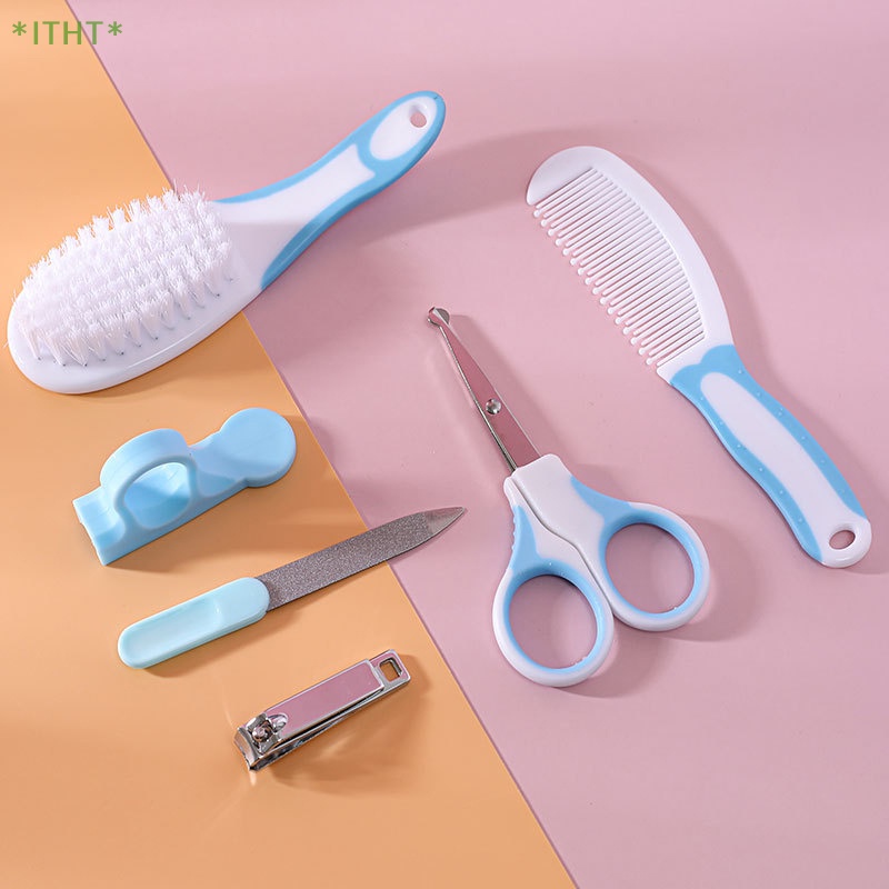 Bộ 6 Dụng Cụ Vệ Sinh Chăm Sóc Sức Khỏe Cho Bé Mới