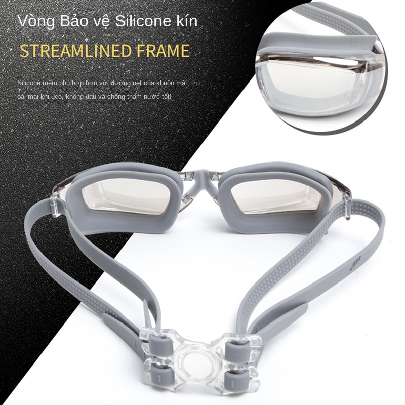 Kính Bơi Chống Thấm Nước Chống Sương Mù Dành Cho Nam Và Nữ