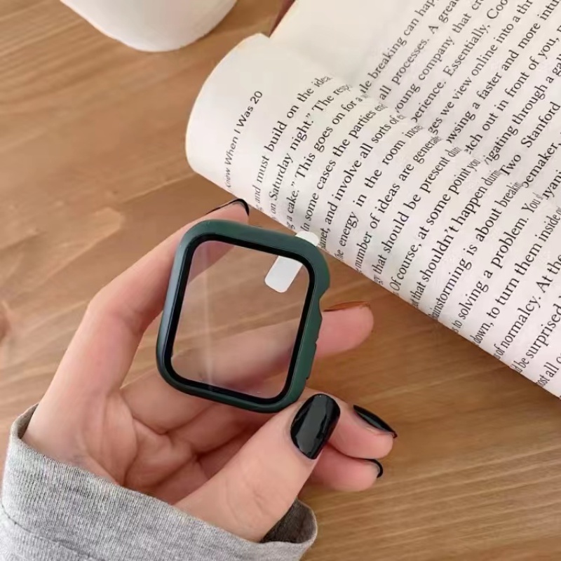 Ốp Mặt Kính Cường Lực Cho Apple Watch Series Ultra 8 7 6 SE 5 4 3 2 1 49mm 41mm 45mm 44mm 40mm