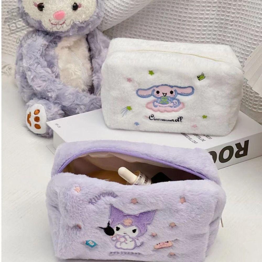 Túi Đựng Bút In Hình Kuromi Kawaii AUGUSTINA Phong Cách Hàn Quốc