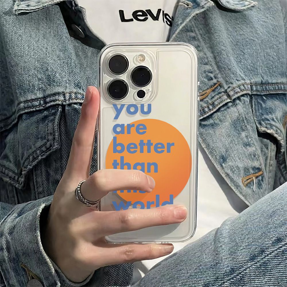 ✅Ốp Điện Thoại Mềm Chống Sốc Kiểu Dáng Đơn Giản Cho Iphone12Plus6In1178 13 14promax