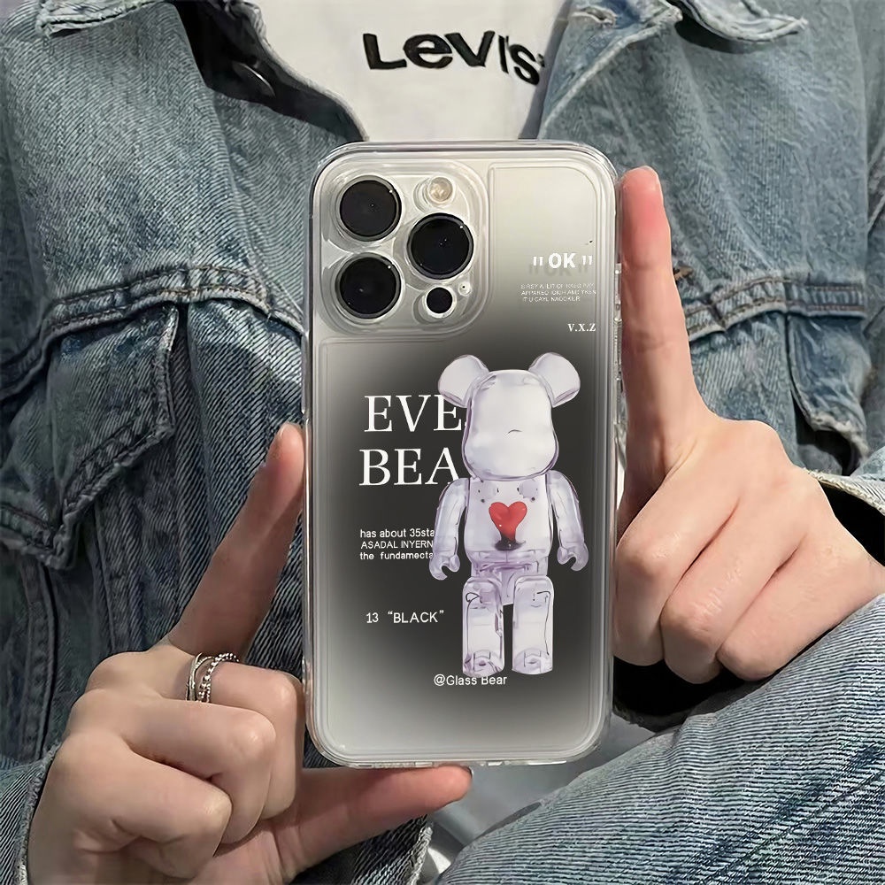 ✅Ốp Điện Thoại Mềm Chống Sốc In Hình Gấu Hoạt Hình Cho iPhone1213 7814Promax 6In 11