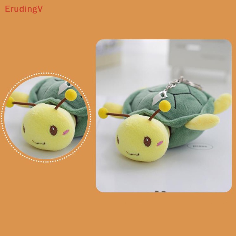 1 Chú Rùa Nhồi Bông Mềm Mại Kích Thước 12CM Có Móc Khóa