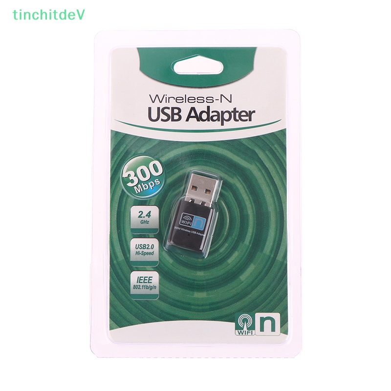 Usb Thu Sóng WiFi 300Mbps Không Cần Dùng Thẻ Mạng Cho Máy Tính