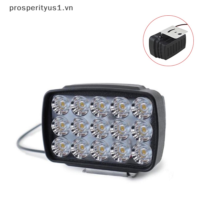 Đèn Pha 15 Bóng LED 1000LM Chuyên Nghiệp Cho Xe Máy ATV UTV