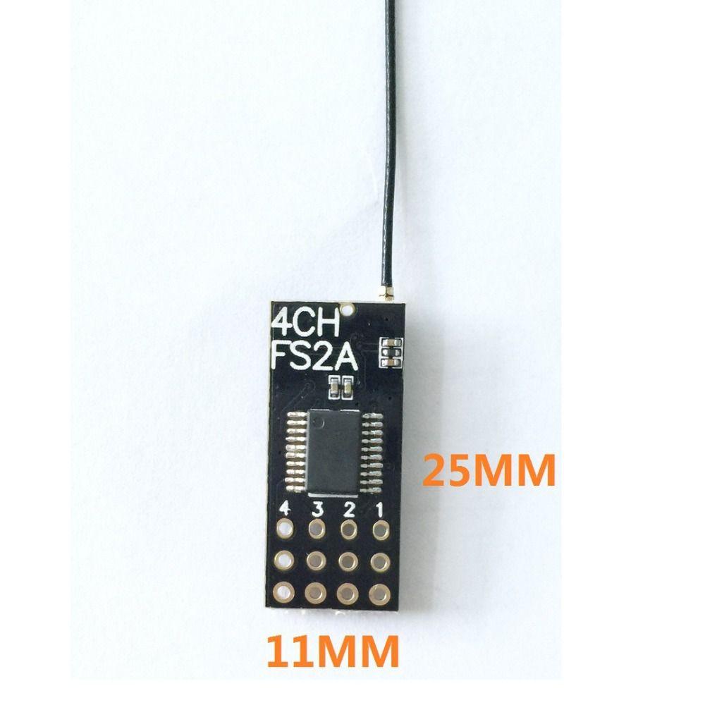 Bộ Phận LAKAMIER FS2A AFHDS 2A Mini RC 4CH PWM