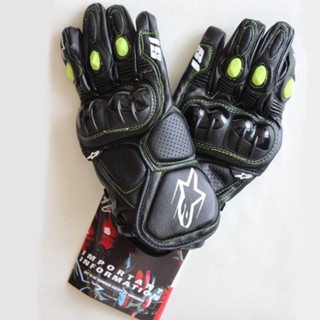 Ap-s1 Găng Tay Đen Xe Máy Đua Da Full Ngón Tay Dạo Phố Găng Tay Đi Xe Máy Găng Tay Da Mùa Đông Găng Tay Đi Xe Đạp