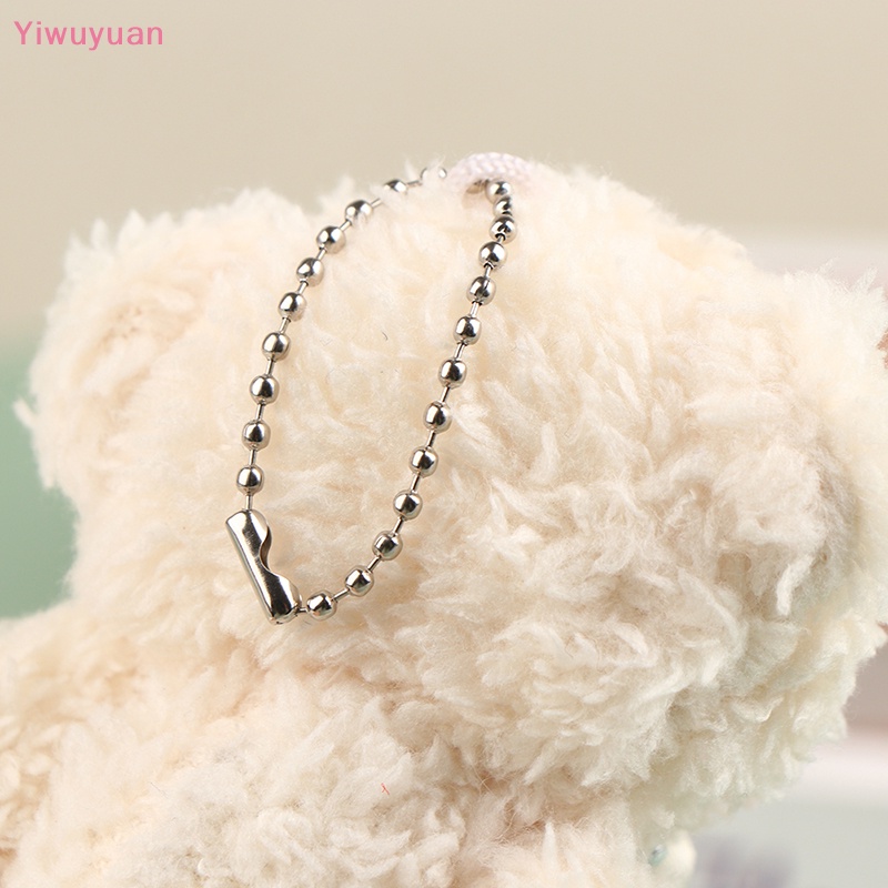 < Yiwuyuan > Móc Khóa Gấu Bông Mềm Mại Đáng Yêu Sáng Tạo Và Thay Thế Được Cho Bé Gái Và Trẻ Em Mới