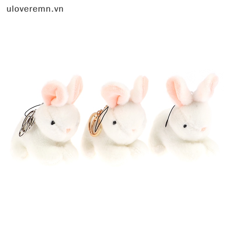 Móc Khóa Thỏ Nhồi Bông 11CM Dễ Thương