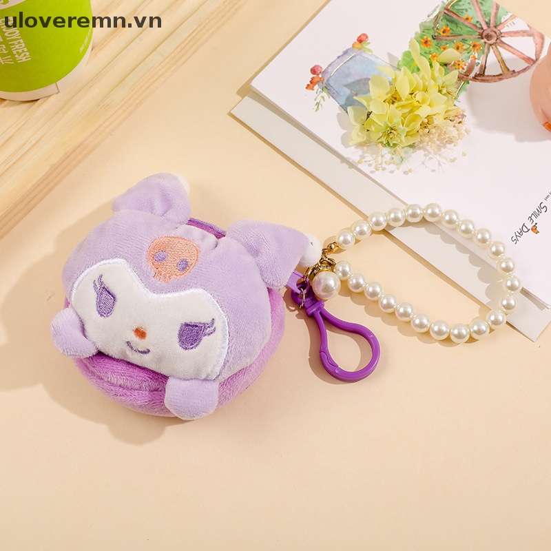 SANRIO 1 Móc Khóa Hình Thú Nhồi Bông Kuromi My Melody Plushie Dễ Thương