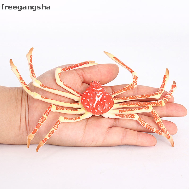 [FREG] Mô Hình Đồ Chơi Nhận Thức Động Vật Biển / Con Cua Trang Trí Cho Trẻ Em FDH