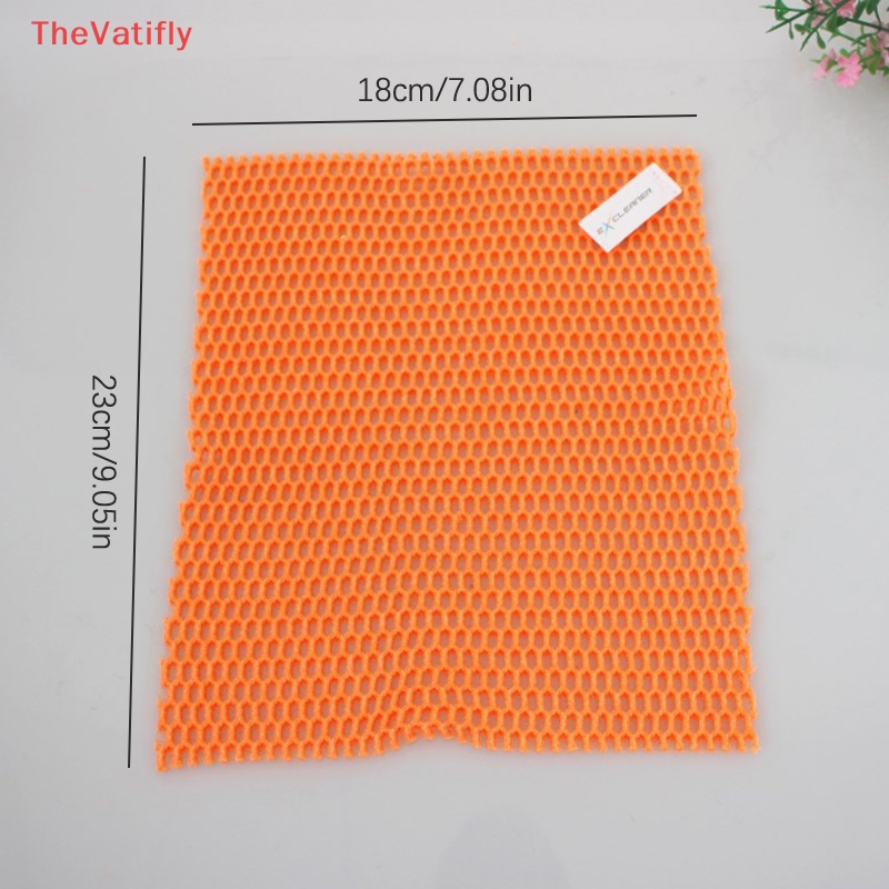 [TheVatifly] Khăn Lưới Rửa Bát Đĩa Sáng Tạo Khô Nhanh