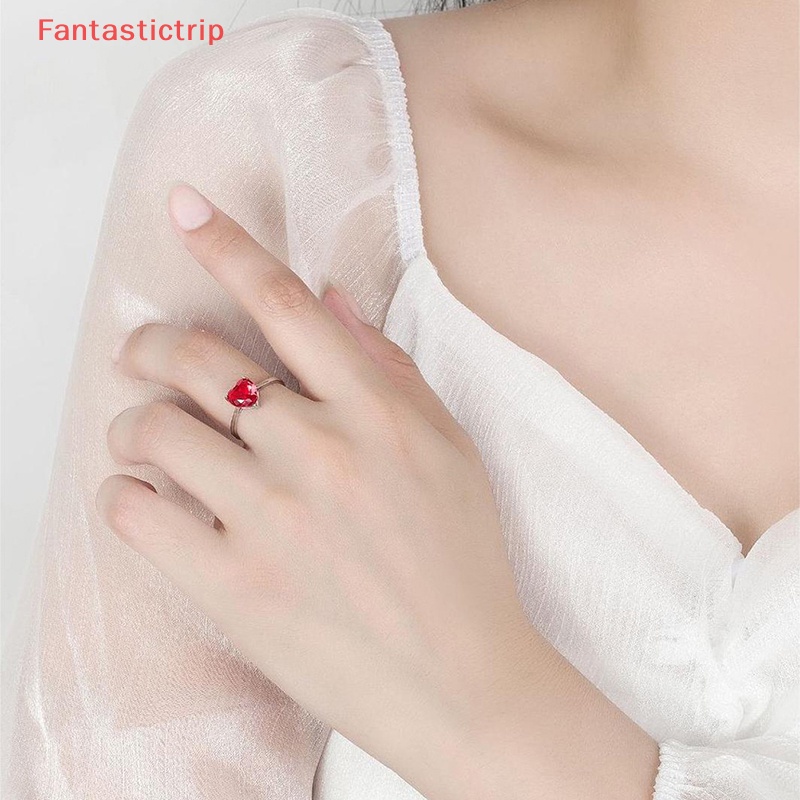 1 Bộ Trang Sức Thời Trang Ngọt Ngào Hình Trái Tim Đính Đá Zircon Cho Cô Dâu