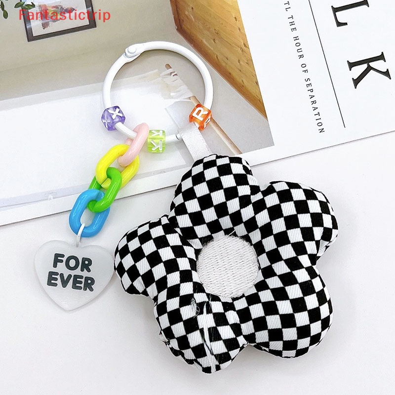 1 Móc Khóa Hoa Hướng Dương Vải Dễ Thương Mới