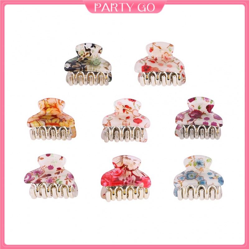 Set 8 Kẹp Tóc Bạch Tuộc Bằng Nhựa Cho Cô Dâu