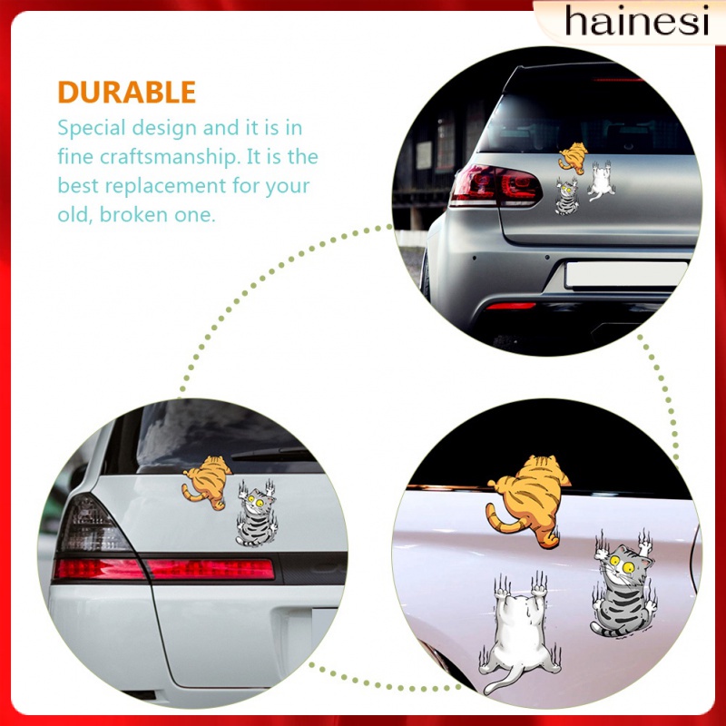 Set 3 Miếng Dán Trang Trí Xe Hơi Chống Trầy Xước Dành Cho Nữ