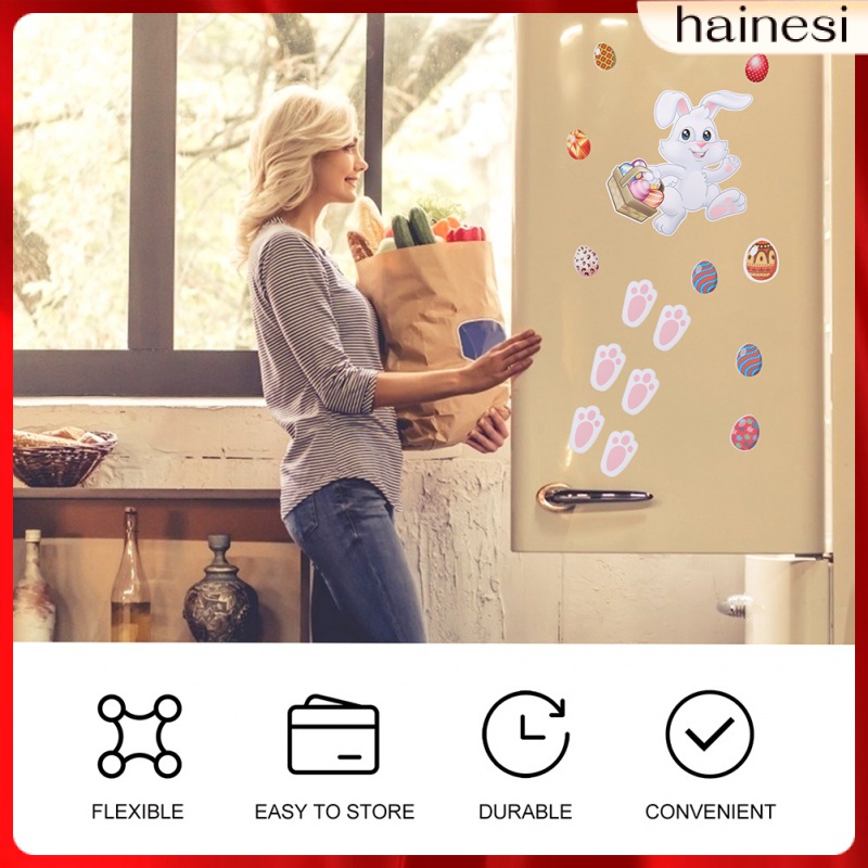 Nam Châm Hít Tủ Lạnh Hình Thỏ Phục Sinh Dán Tường Văn Phòng / Xe Hơi