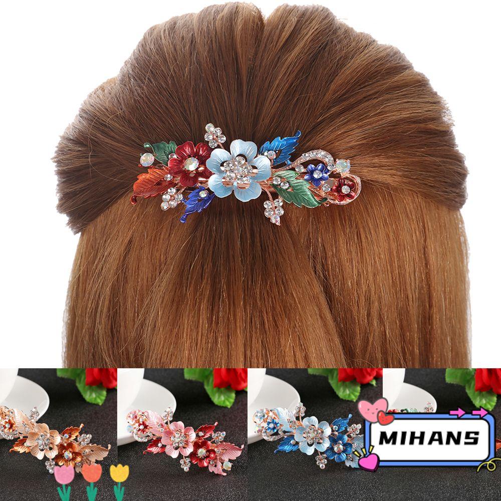 Kẹp Tóc Nhựa Hình Hoa Dễ Thương Cho Nữ