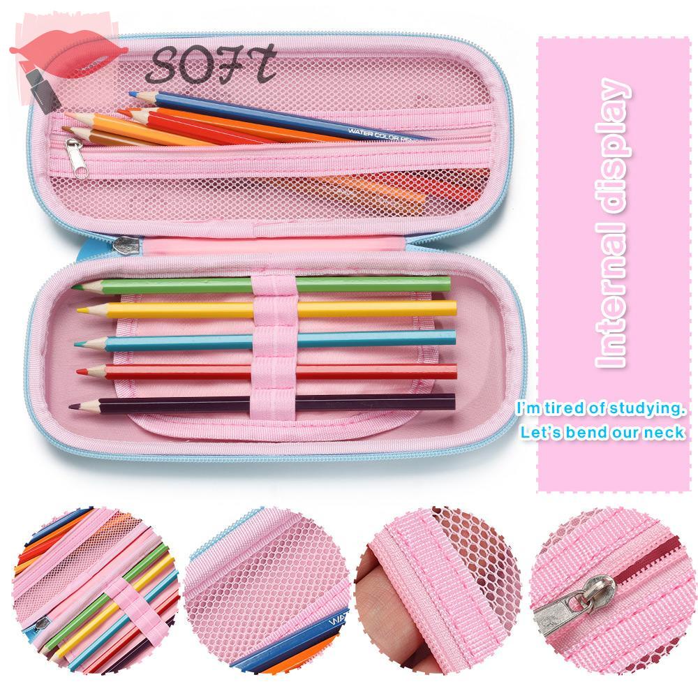 Túi Đựng Bút In Hình 3D Đồ Chơi Giảm Căng Thẳng