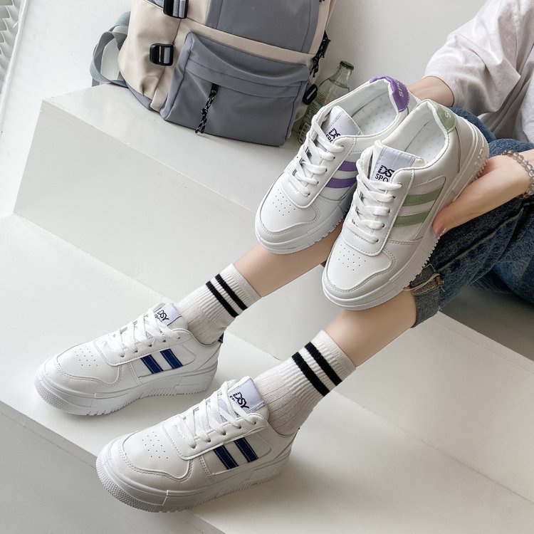Giày Thể Thao Đế Dày Phong Cách Hàn Quốc Thời Trang Cho Nữ