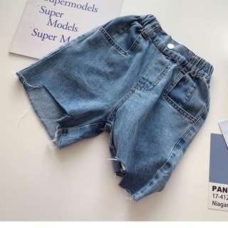 Quần Jeans Lửng Thời Trang Dành Cho Bé Trai