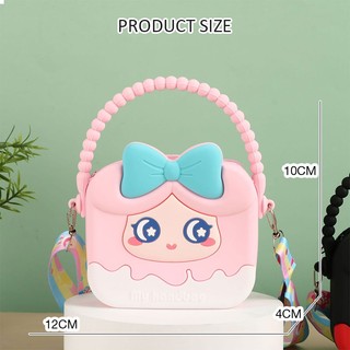 Túi silicone Đeo Chéo Cho Bé Gái
