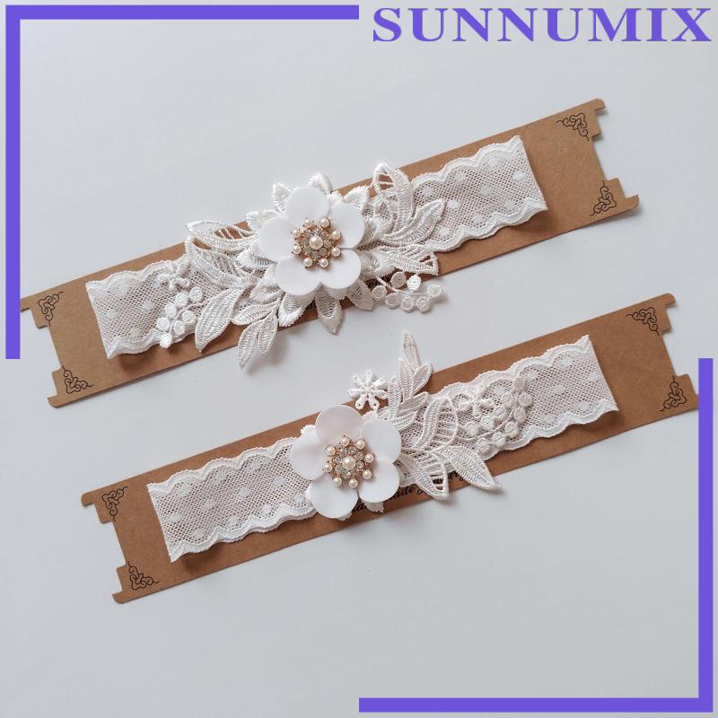 Set 2 Đai Nịt Bít Tất Ren Cho Cô Dâu / Sinh Nhật