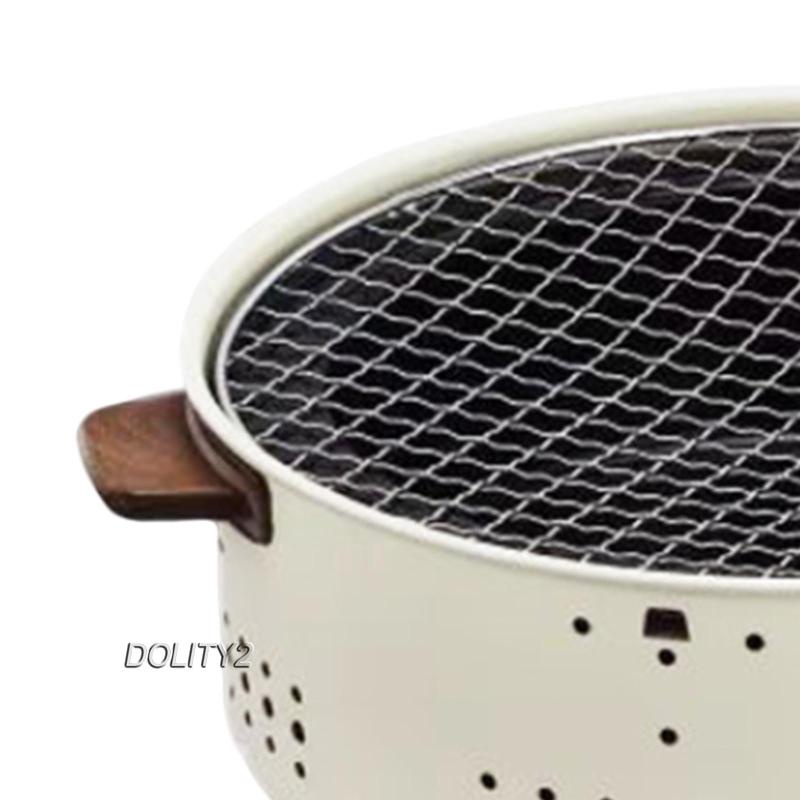 [Dolity2] Vỉ Nướng Bbq Để Bàn Nhỏ Gọn Thiết Thực Cho Hoạt Động Ngoài Trời