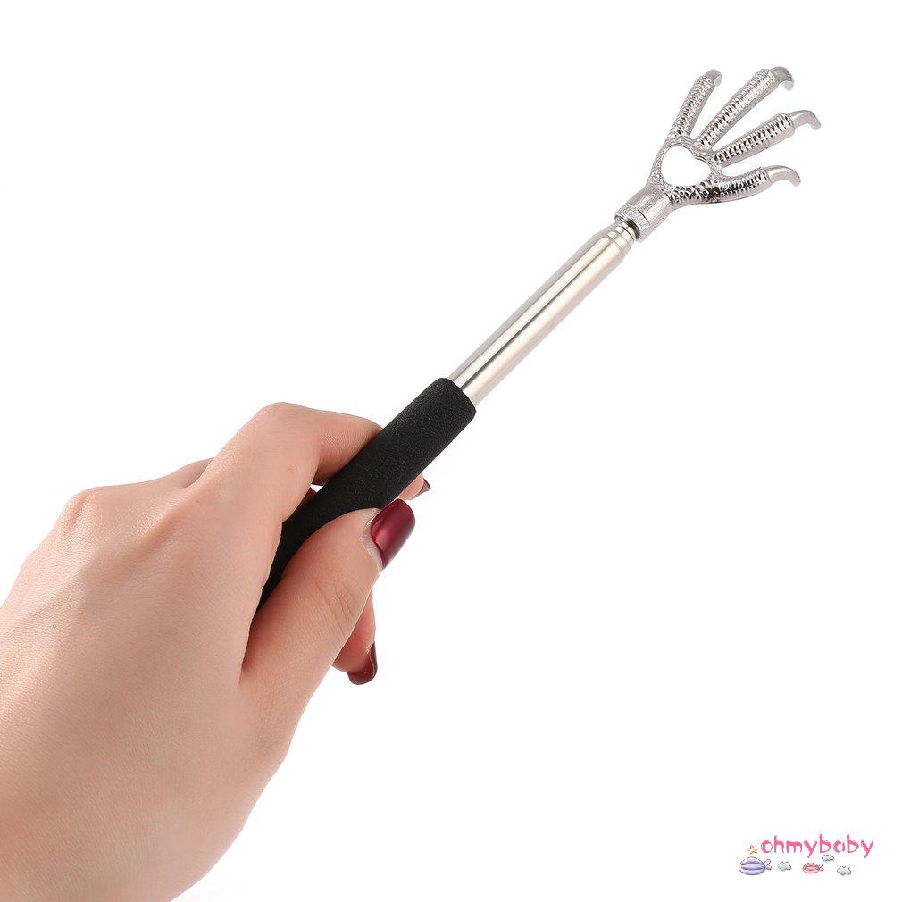 [InStock] Nhỏ Gọn Kính Thiên Văn Móng Vuốt Bằng Thép Không Gỉ Máy Mát Xa Lưng Cào 22-58Cm Có Thể Điều Chỉnh Massage Trầy Xước Tay [Z/14]