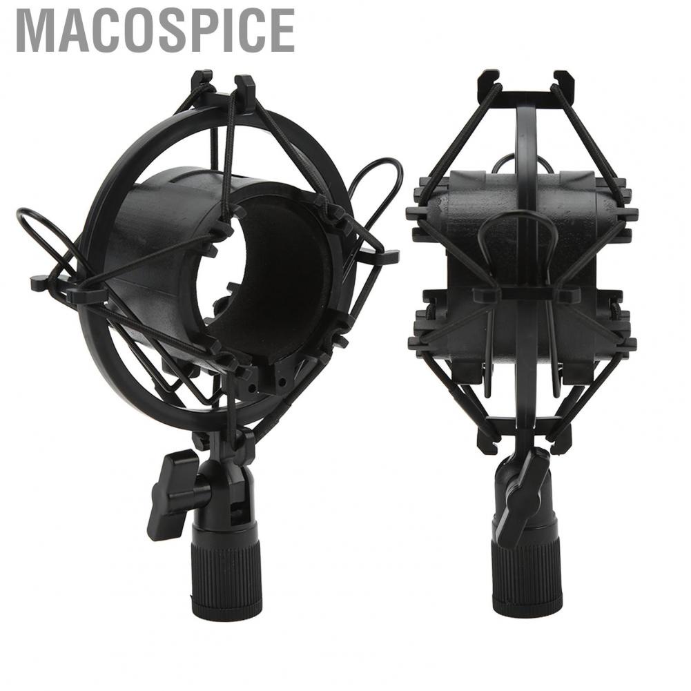 Macospice Microphone Shock Mount Holder Mic  47‑57mm For Recording ZIN