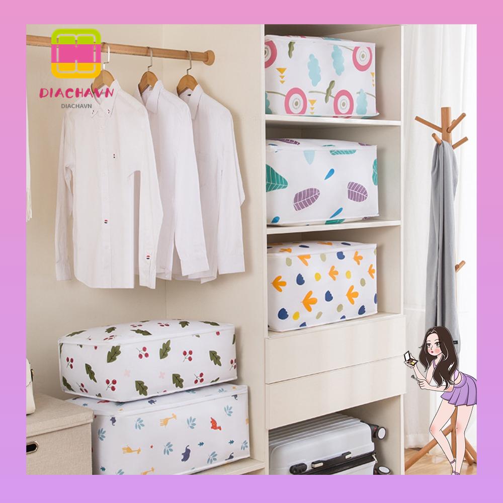 Túi Phân Loại Vải Cotton Chống Ẩm Tiện Dụng Cho Gia Đình