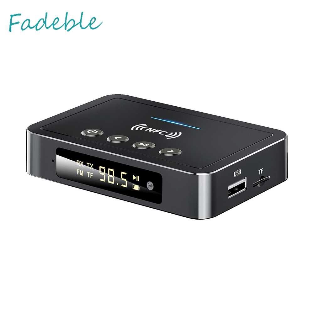 Thiết Bị NhậN TruyềN Âm Thanh Bluetooth 5.0 NFC 3 Trong 1 Chuyên DụNg Cho Gia ĐìNh