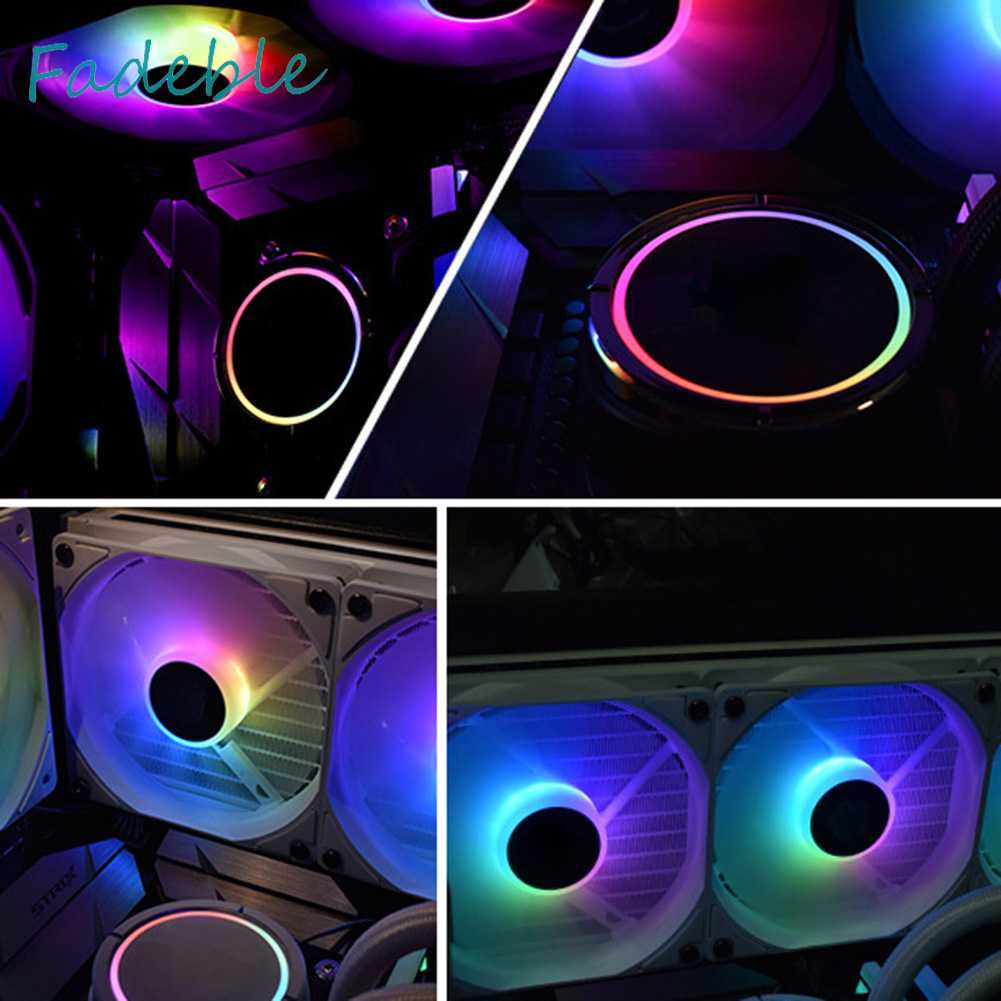 Quạt Tản Nhiệt CPU XF-12025 12cm 3 Pin ARGB DC 12V Nhiều Màu Sắc