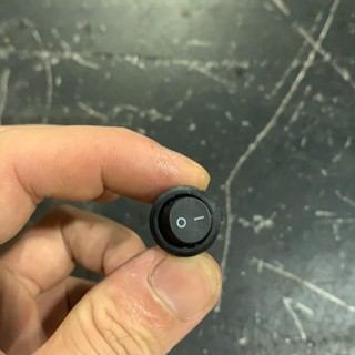 công tắc bập bênh tròn on/off 15mm