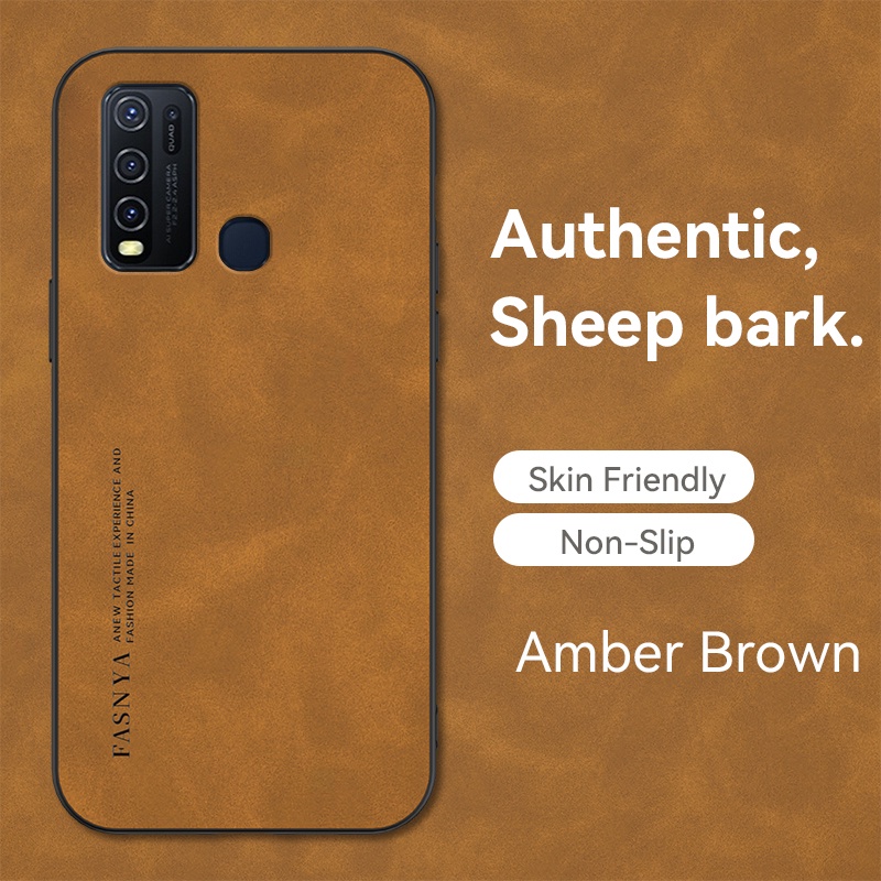 Ốp lưng Vivo Y30 Y50 Bao Da Điện Thoại Thời Trang Cho Vivo Y19 / Y30i / Y71 / Y81 / V7 Plus / Y51 / Y53S / Y22 / Y22S / Y02 / Y16 YBPD