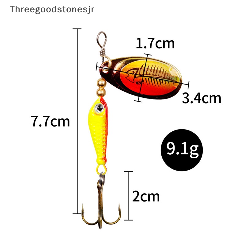 Mồi Câu Cá Giả Bằng Kim Loại Cứng Chất Lượng Cao 9g Kèm Móc Câu