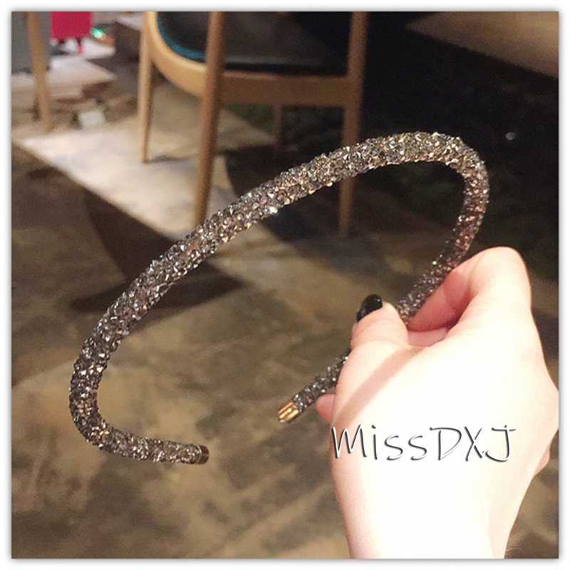 Băng Đô Cài Tóc Đính Đá Thời Trang Hàn Quốc